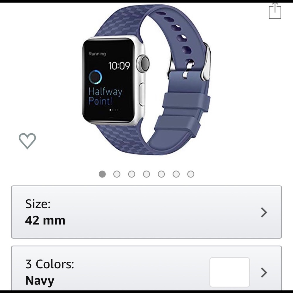 Silicone Watch Band for Apple Watch